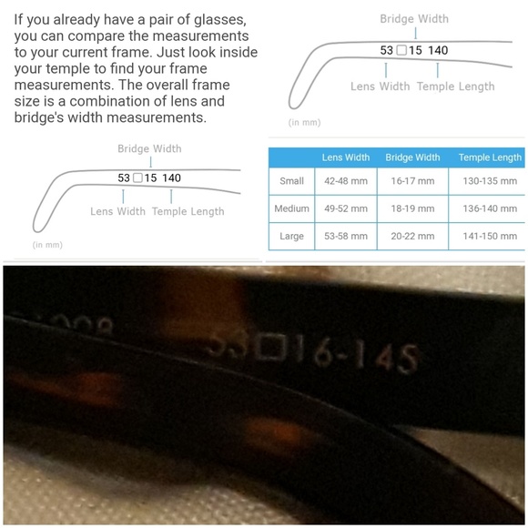 Amelia E. Non-prescription glasses w/add-ons - Picture 7 of 7